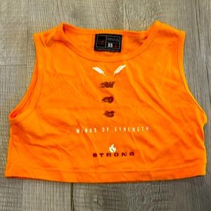 Wings of Strength crop top
